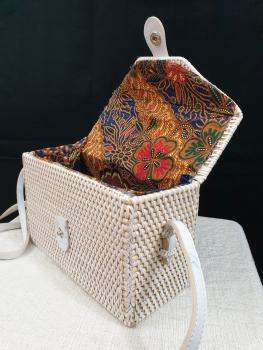 Box Rattan Bag