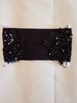 Nose and mouth Mask with 3D deco 1