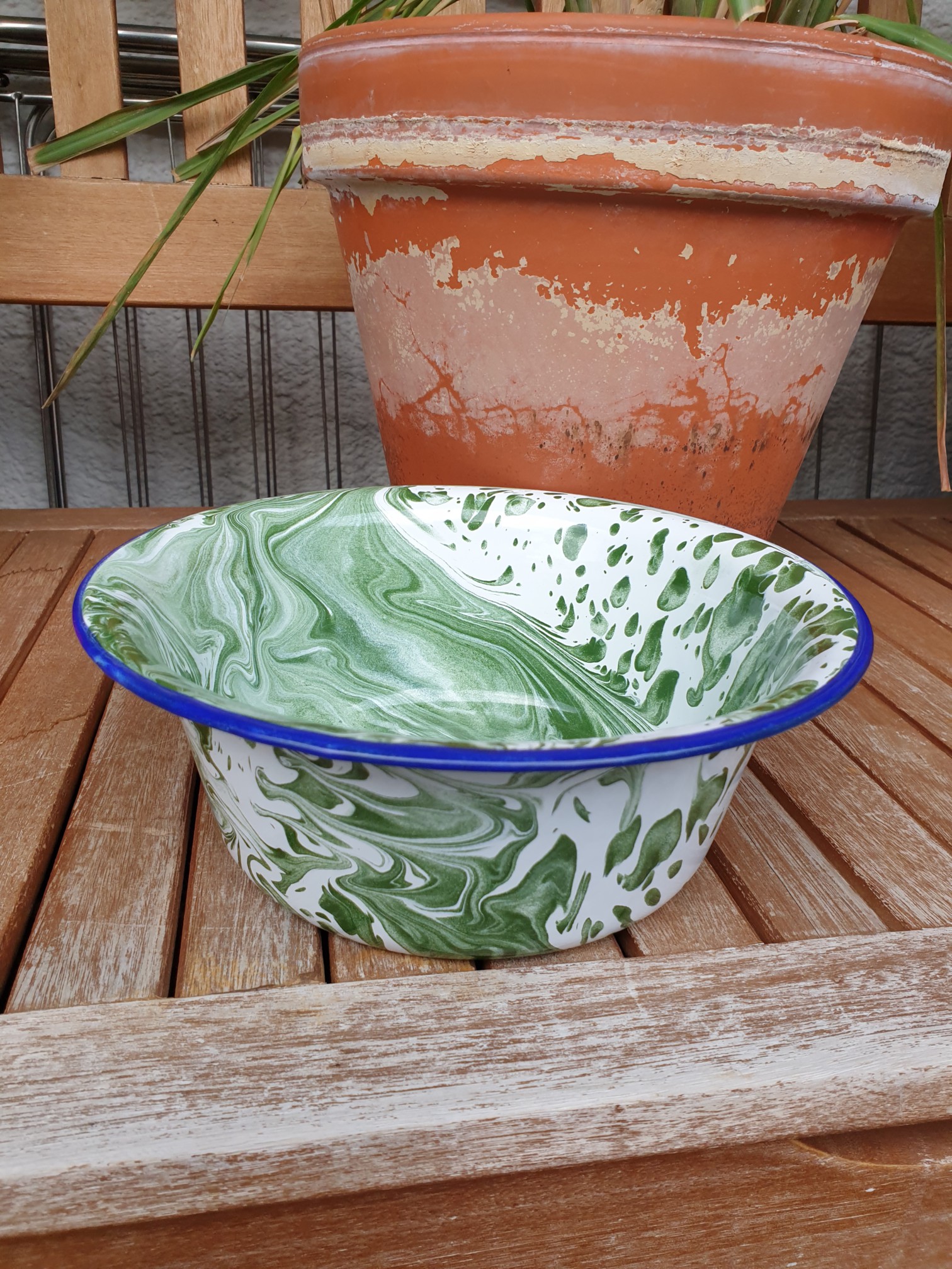 Emaille Schuessel - gross - Deluvina Onlineshop