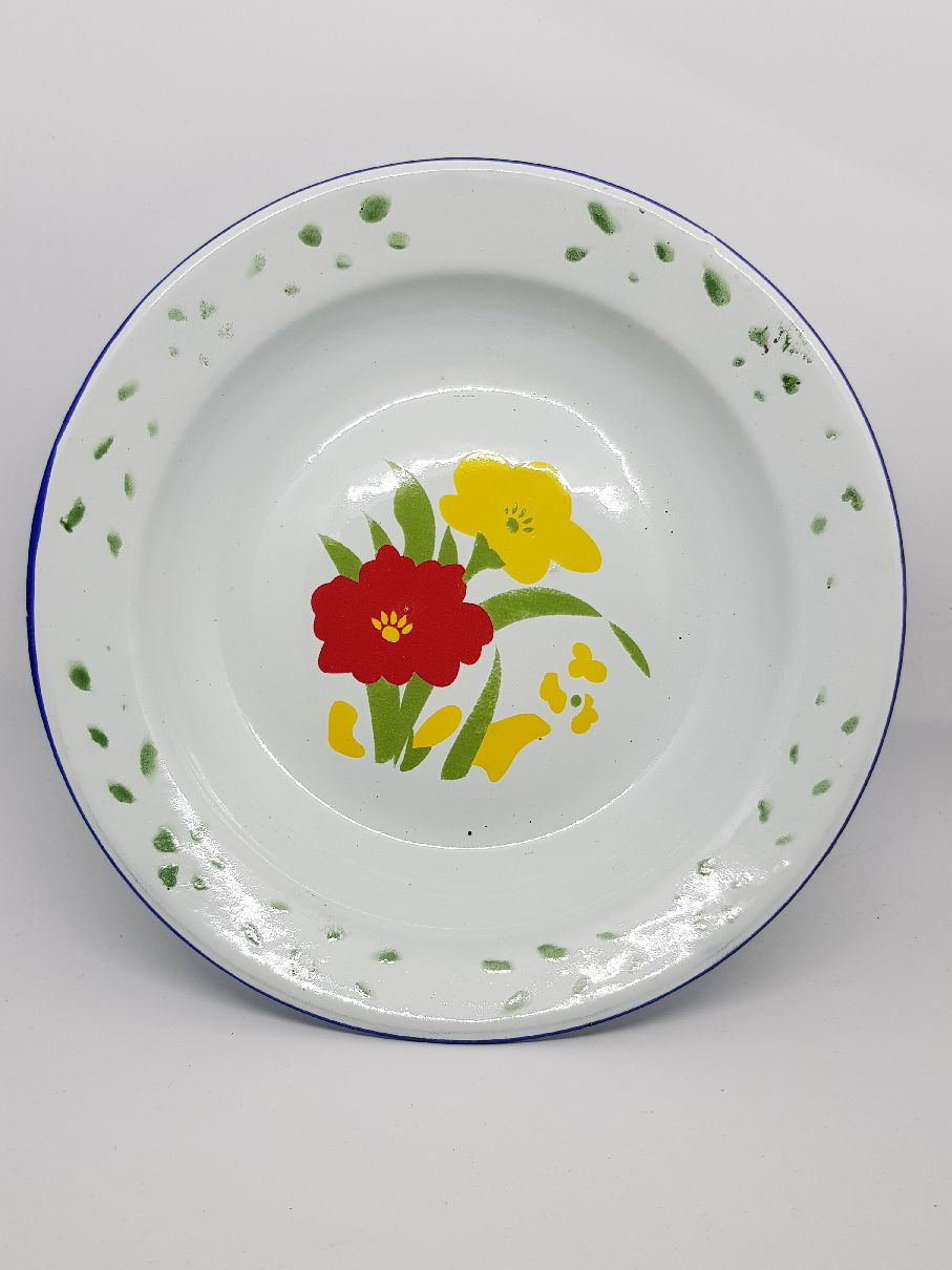 Emaille Teller L - Deluvina Onlineshop