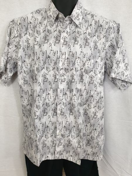 Shirt with Motif - abstract 1