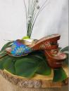 Batik Wooden Sandals - Ball