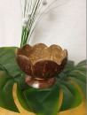 Kokosnusschalen Schüssel Blumenform