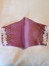 Nose and mouth Mask with pearls 2